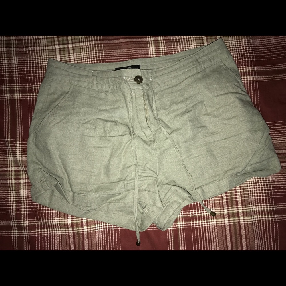 Green shorts